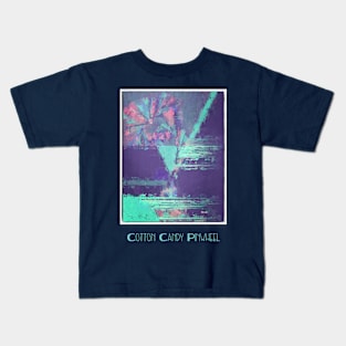 Cotton Candy Pinwheel Kids T-Shirt